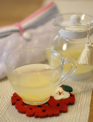 柚子茶とアイピロー