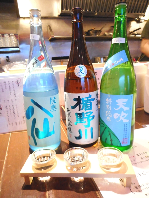 日本酒呑み比べ　夏酒セット
