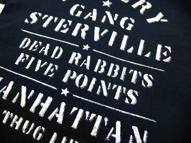 GANGSTERVILLE BOWERYS-S/S HENRY T-SHIRTS