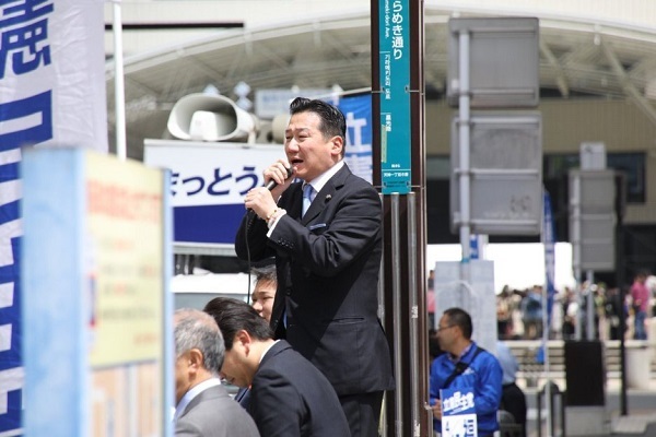 福山哲郎の街頭演説、立憲民主党カメラだと人が多く見える怪奇現象