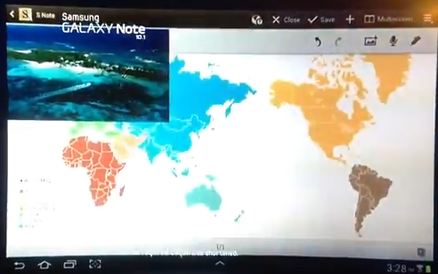 【動画】サムスン、GALAXYのCMで世界地図から日本の本州をなくす