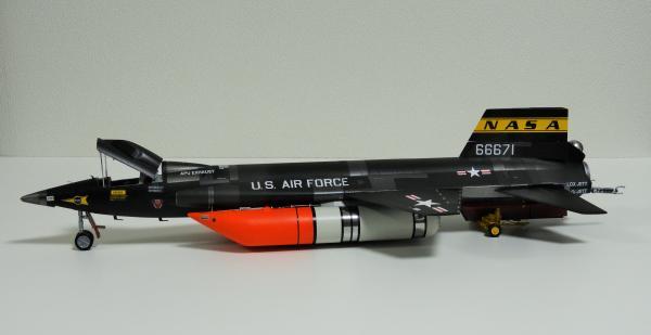 私の飛行機模型博物館 （X-Plane Model museum ） X-15A-2(1/32)