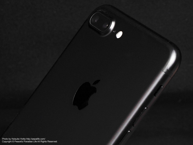 Apple iPhone 7 Plusのディアルレンズカメラ