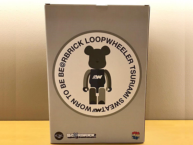 4月28日発売 LOOPWHEELER BE@RBRICK JK - bearbrick